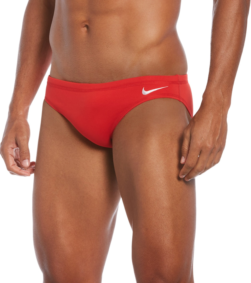 나이키 Nike Mens Hydrastrong Water Polo Brief Swimsuit,University Red