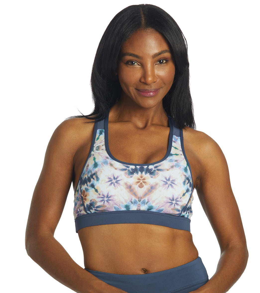 TYR Women's Pressed Flowers Madeline Bralette Bikini Top at