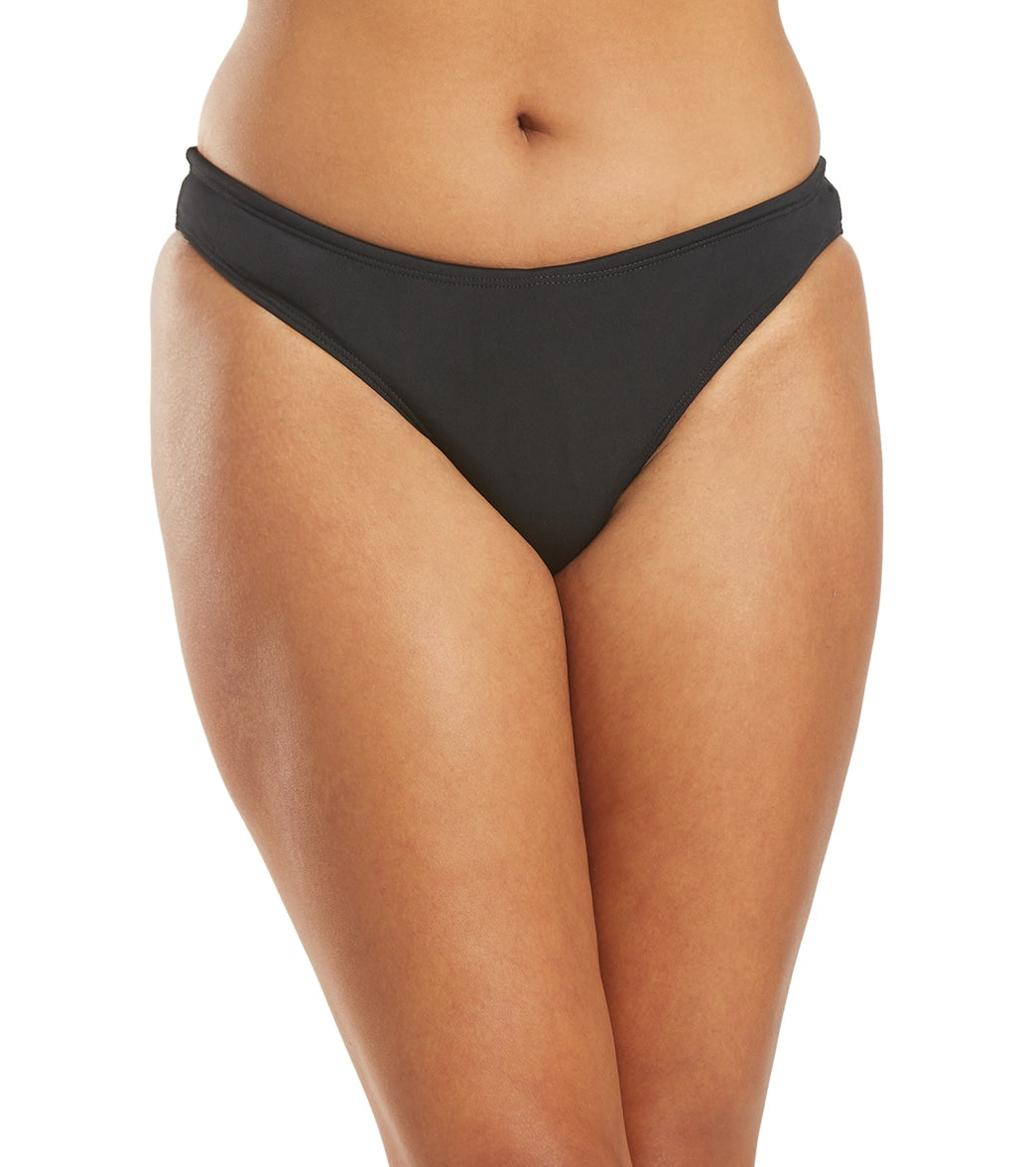 Nike Women's Swoosh Block Asymmetrical Bikini Top