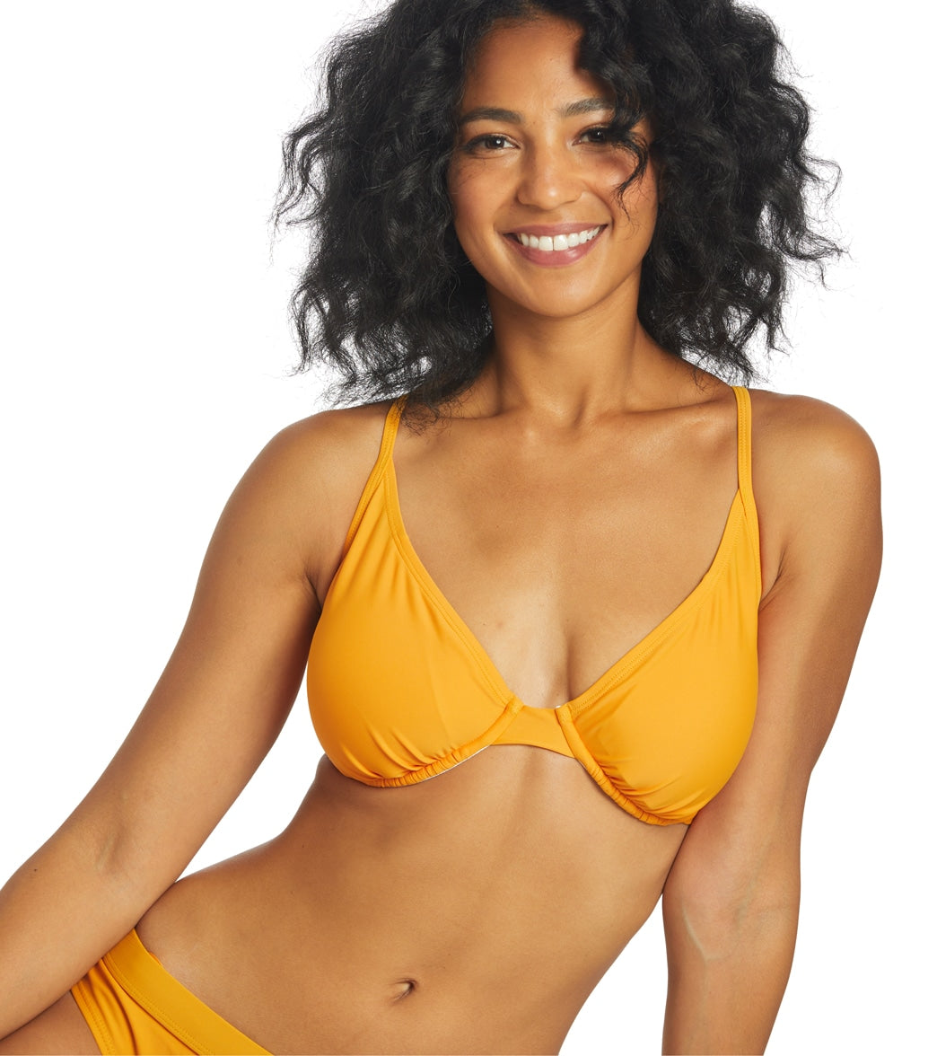 Kenneth Cole New York Womens Halter Push Up Bra Bikini Swimsuit Top :  : Clothing, Shoes & Accessories