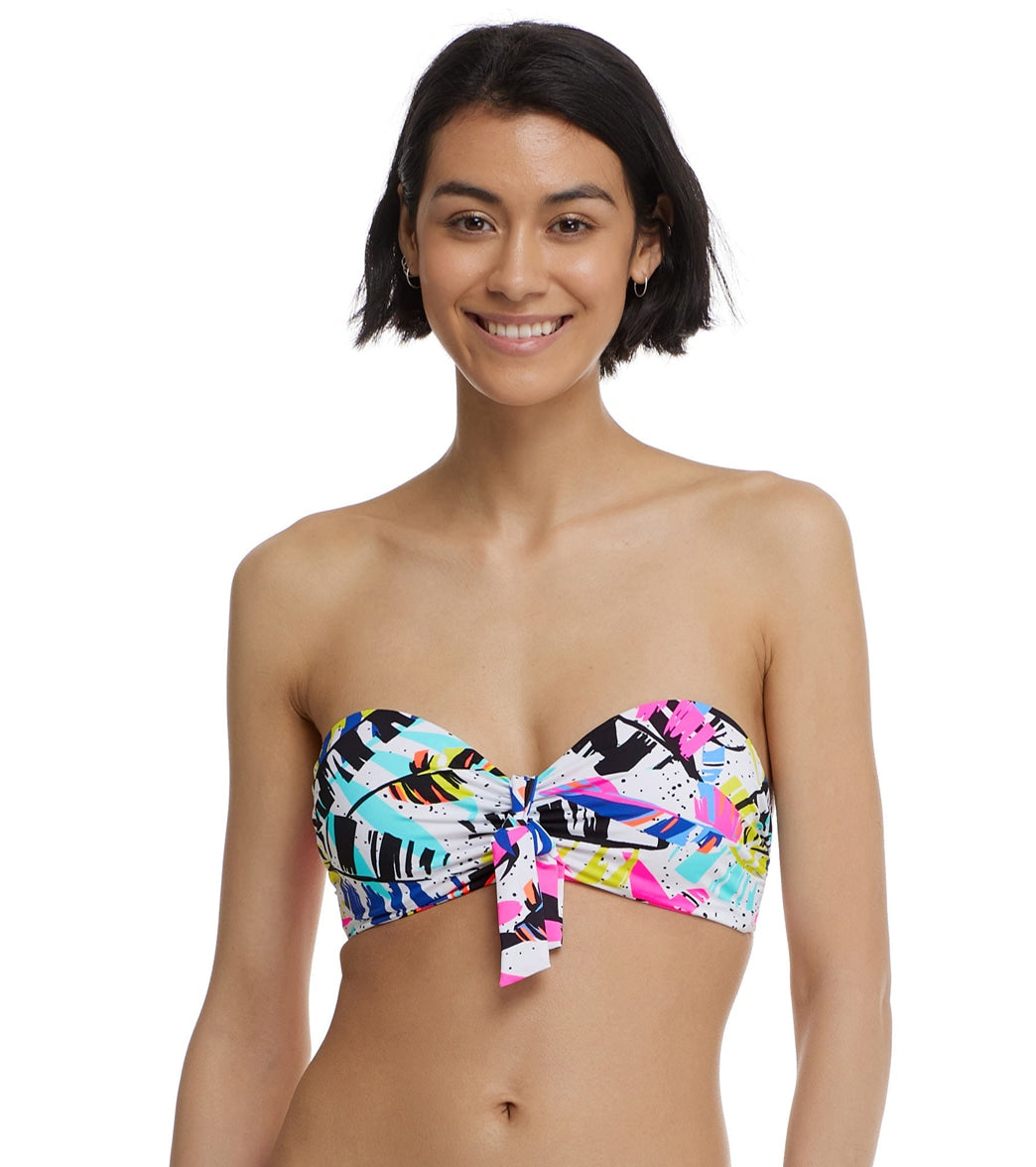 Kate Spade Ruffle Bandeau Bikini Top - Shoreside