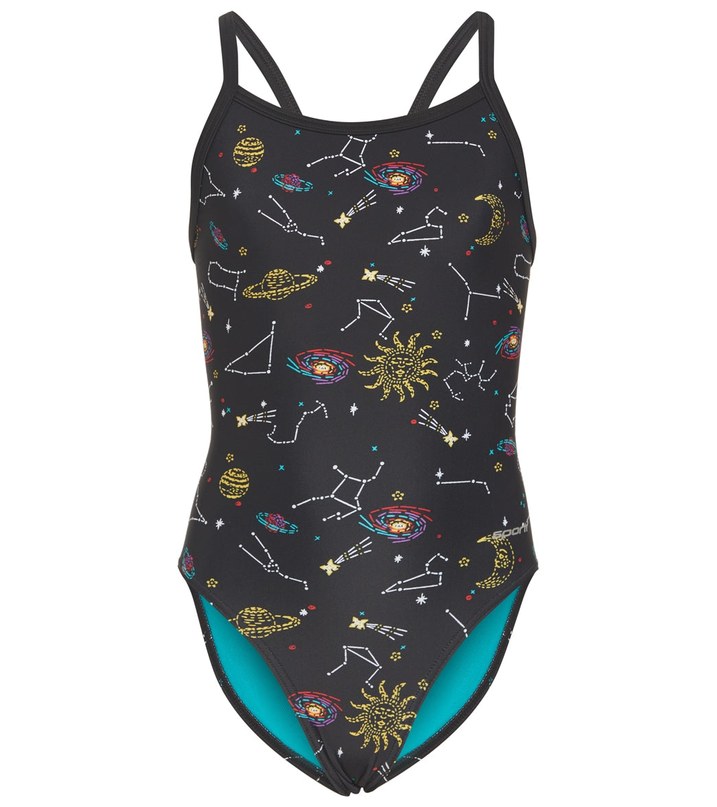 mucho Descenso repentino Acostumbrarse a Sporti Celestial Thin Strap One Piece Swimsuit Youth (22-28) at  SwimOutlet.com
