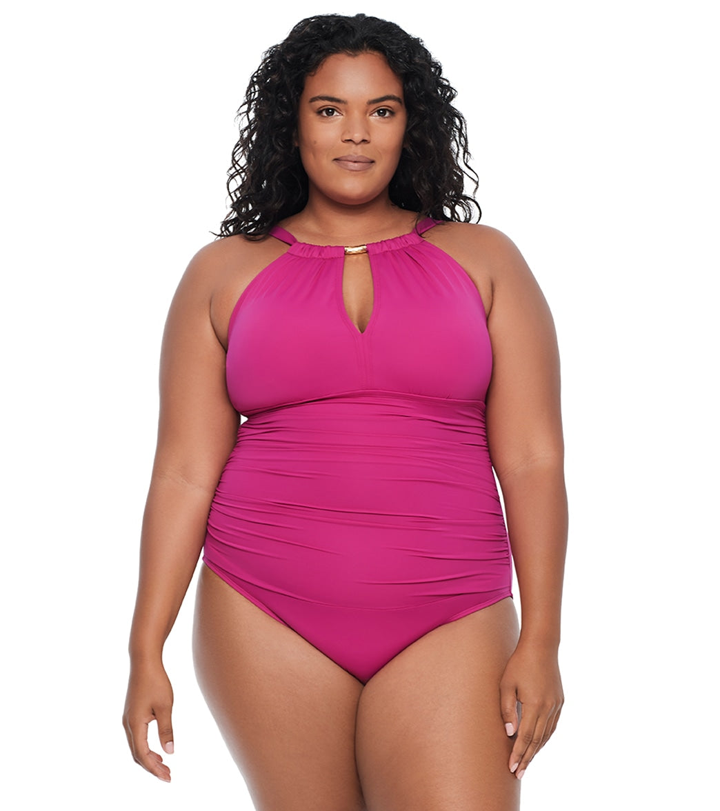 Top 32+ imagen ralph lauren plus size swimwear