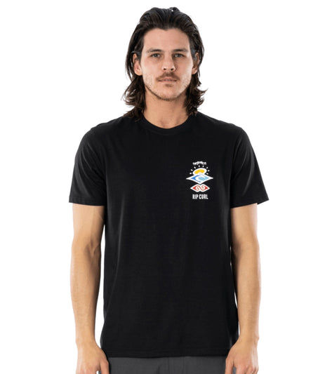 Rip Curl Men's Search Icon Tee at SwimOutlet.com