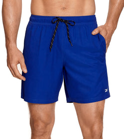 Reebok Men's Solid Swim Trunks, Medium