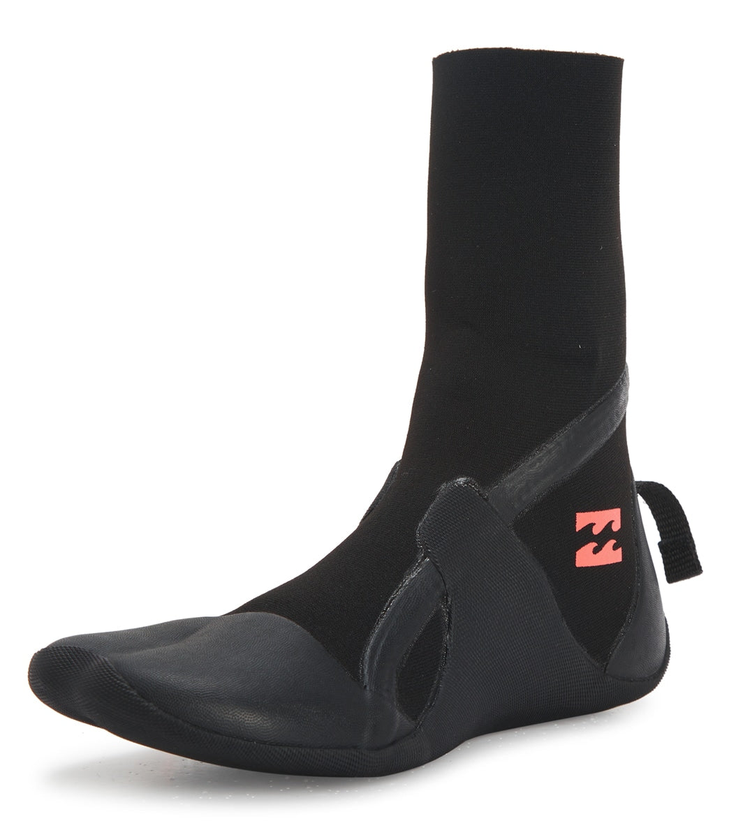 Billabong Unisex 3mm Synergy Hidden Split Toe Wetsuit Booties at ...