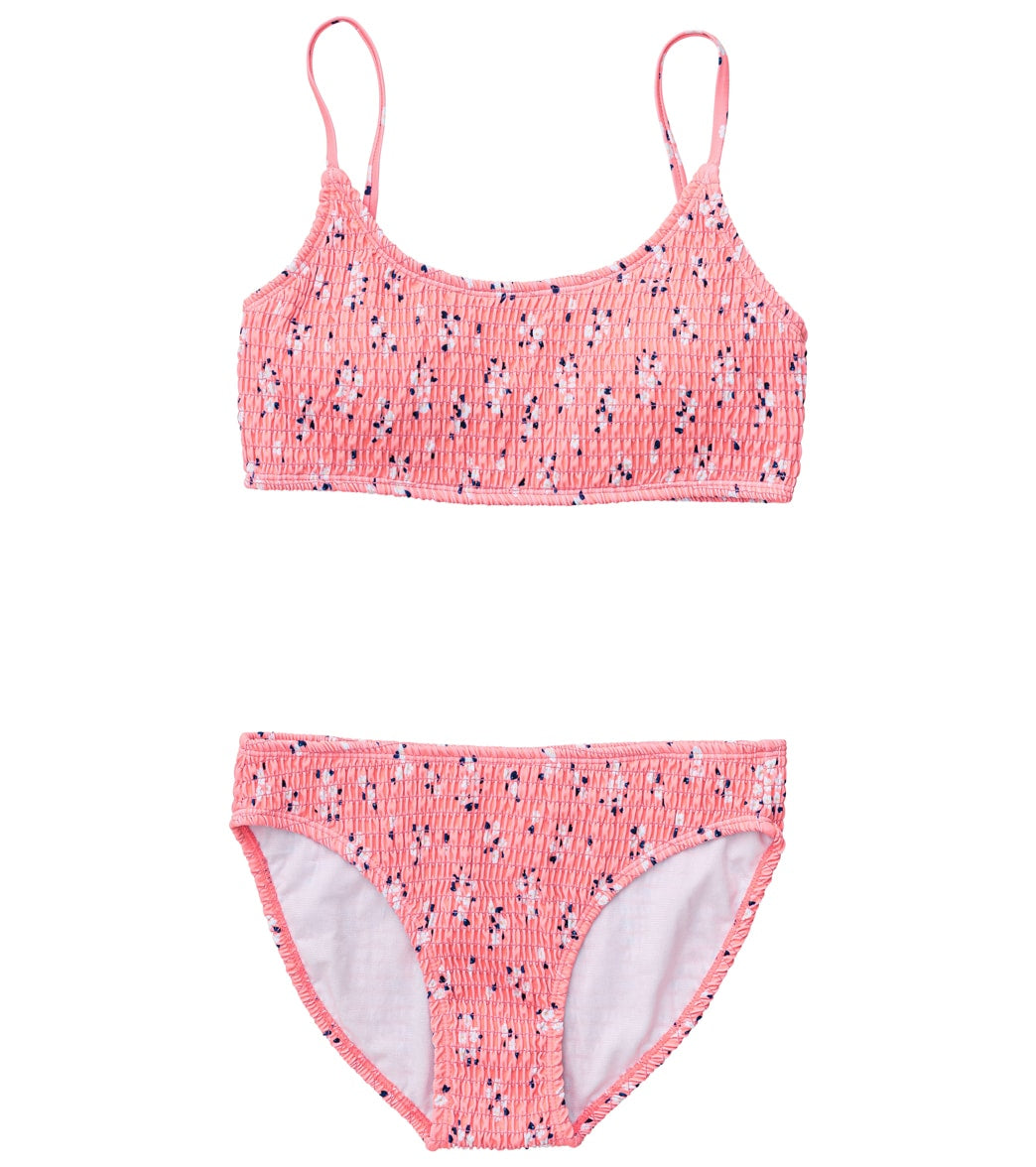 Buy Beach Bloom Shirred Triangle Bikini by Snapper Rock online - Snapper  Rock