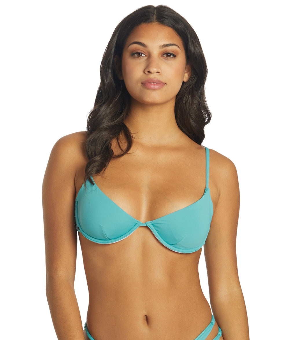 Precious turquoise triangular bralette, Quintsoul