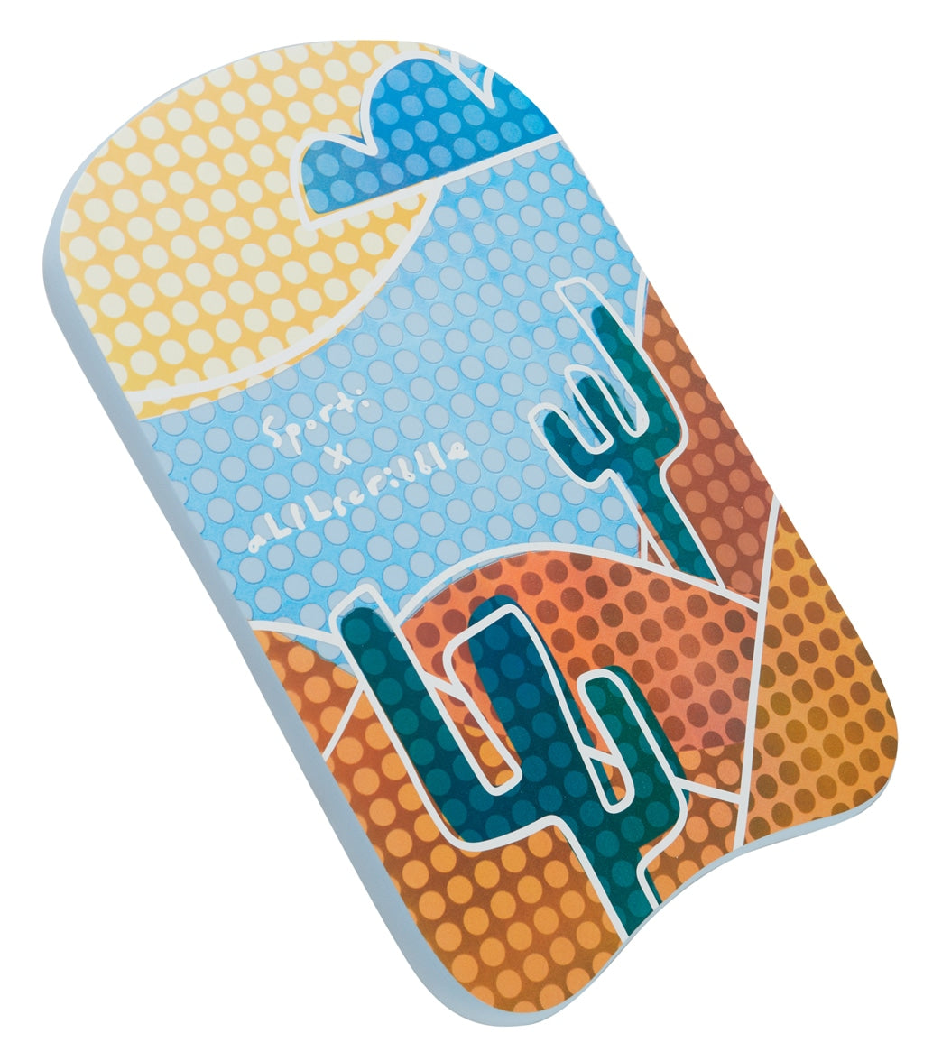 Sporti x aLILscribble Limited Edition Desert Kickboard at SwimOutlet.com