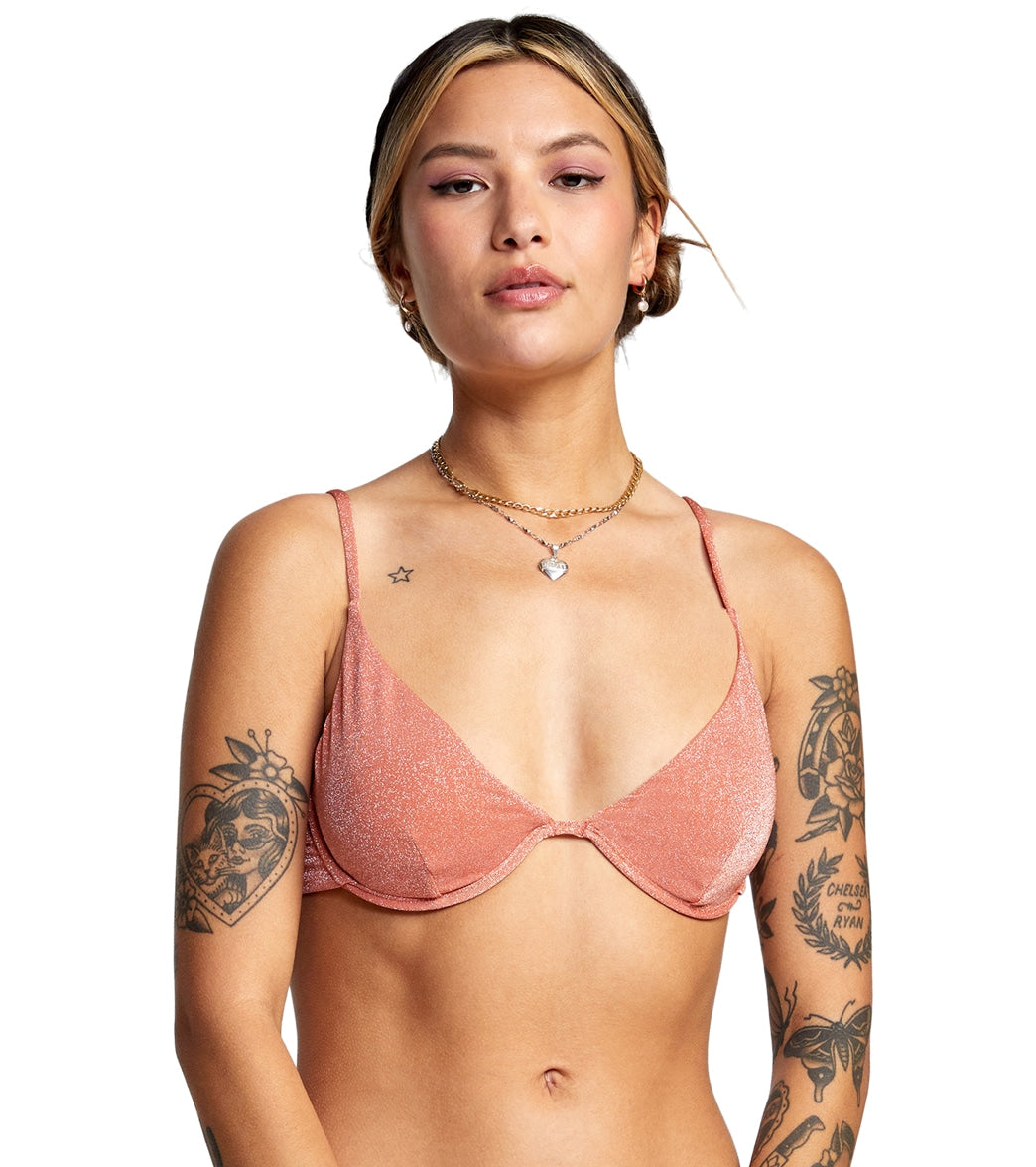 Ryan Textured Underwire Bikini Top