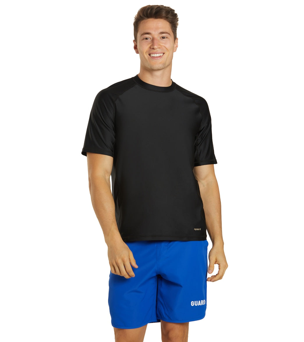 AquaSport Color Block Swim Tee Purple - FINAL SALE