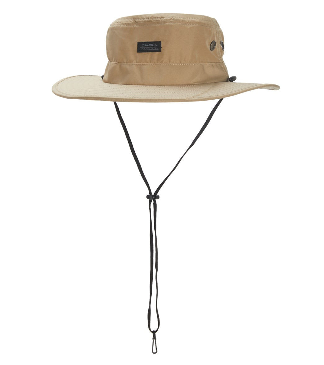 O'Neill Men's Lancaster Full Brim Hat Khaki at SwimOutlet.com