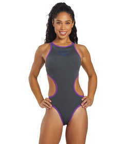 Arena Women's One Big Logo One Piece Swimsuit at SwimOutlet.com