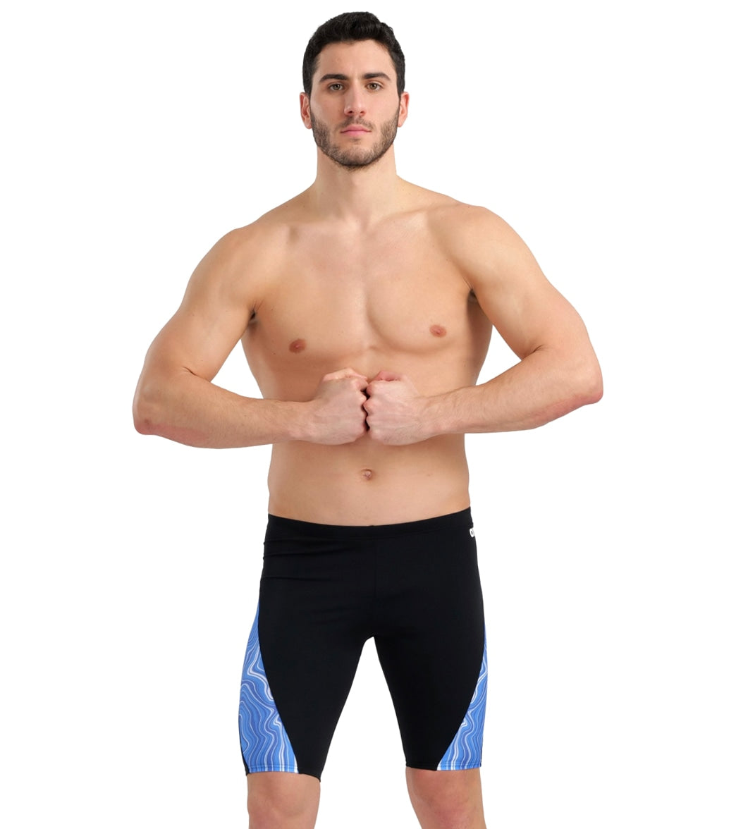 Arena Men's Marbled Jammer Swimsuit