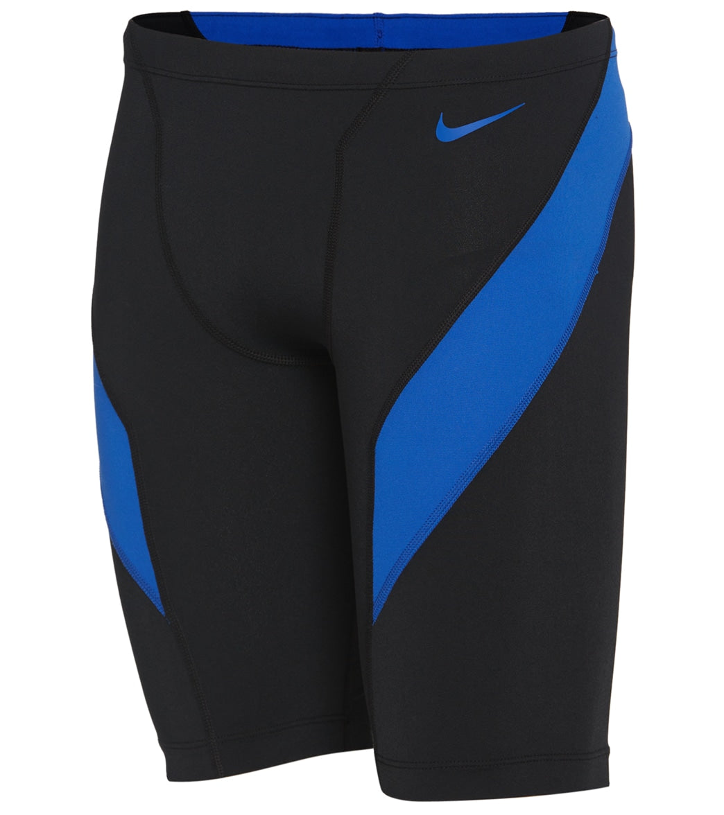 나이키 맨 강습용 5부 수영복 Nike Mens HydraStrong Colorblock Jammer Swimsuit,Game Royal