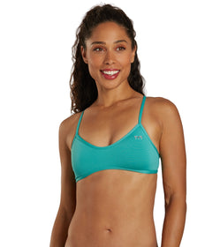 Tyr Women'S Solid Pacific Tieback Top Durafast Elite