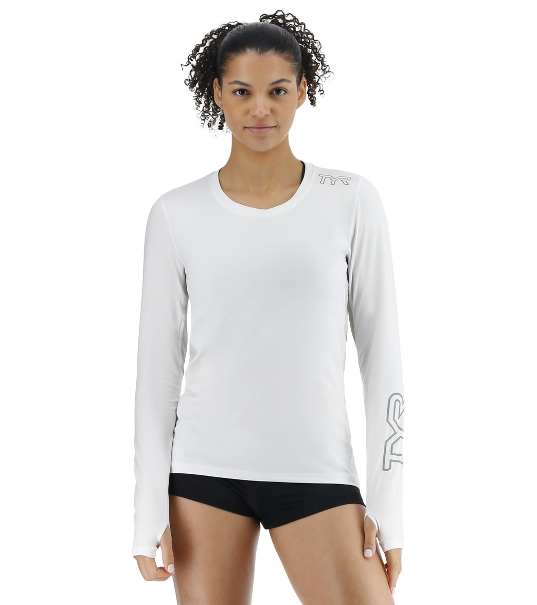 Gabar Chlorine Resistant Pool Long Sleeve Swim Shirt at SwimOutlet.com