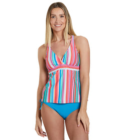 Next by Athena Women's Tavarua Stripe Sport Tankini Top at