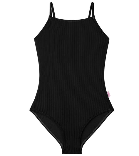 Seafolly Girls' Essential One Piece Swimsuit (Big Kid) Black at ...