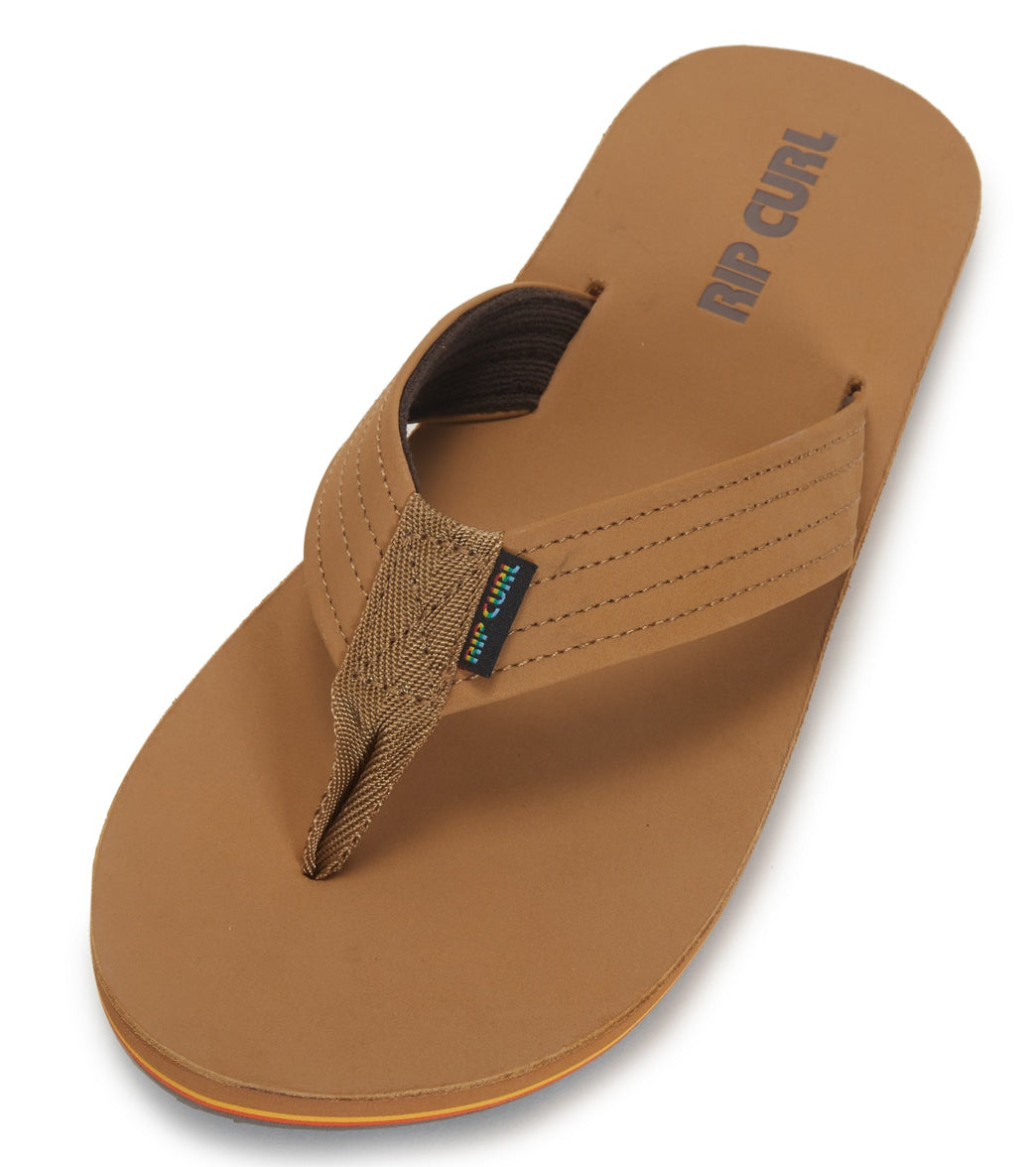 Buy Men Beige Flip Flops Online - 809751