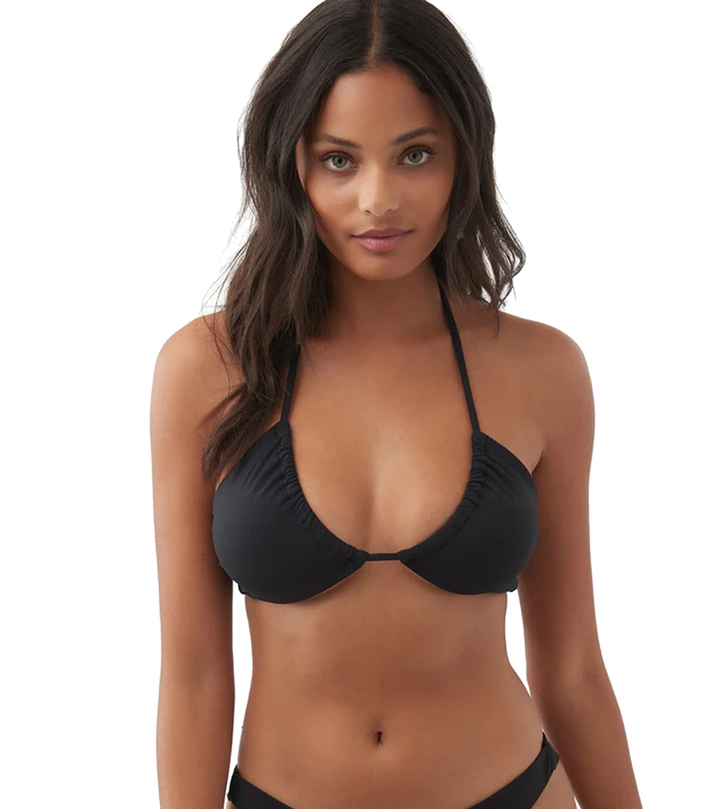 Volcom Women's Simply Seamless Scoop Bikini Top at