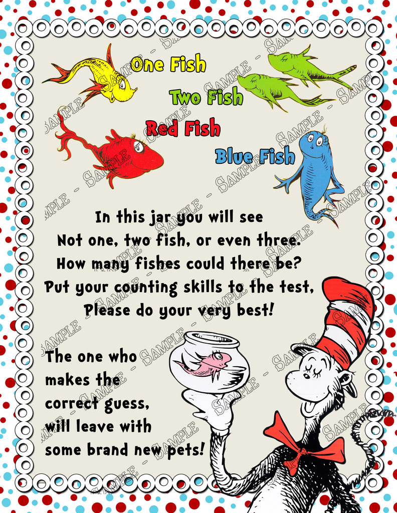 fish dr seuss