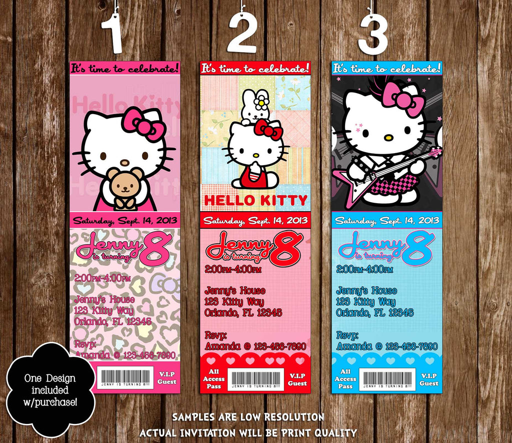 Sample Invitation Hello Kitty Images - Invitation Sample 