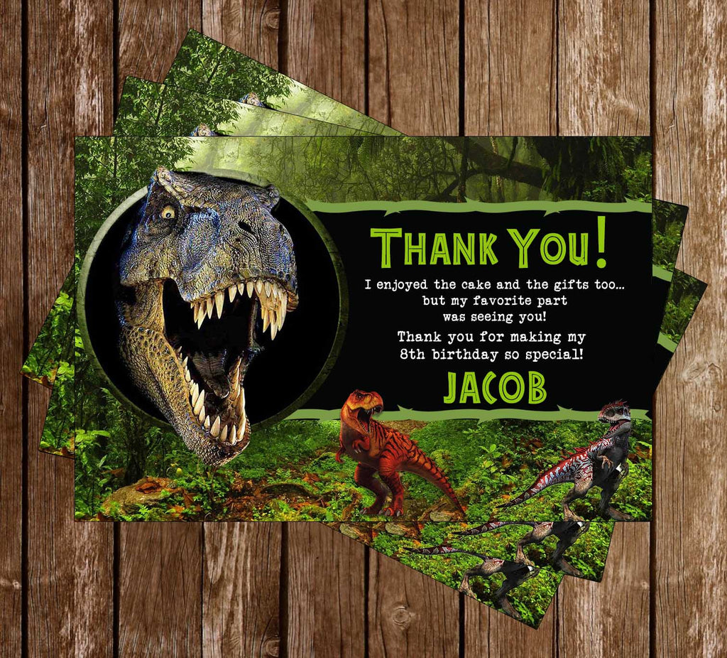 Collections Of Jurassic Park Birthday Card