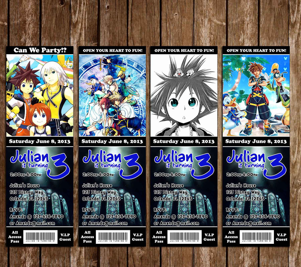 custom kingdom hearts cards