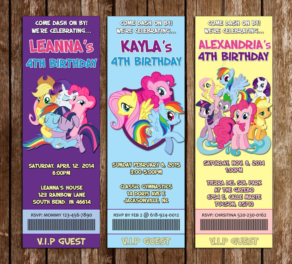 Novel Concept Designs - My Little Pony Group Birthday 