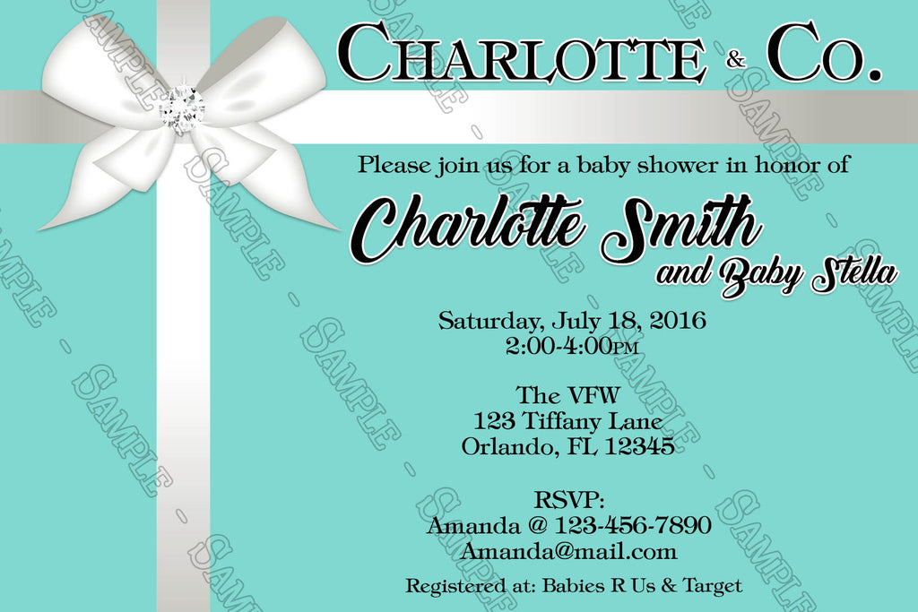 tiffany & co invitations