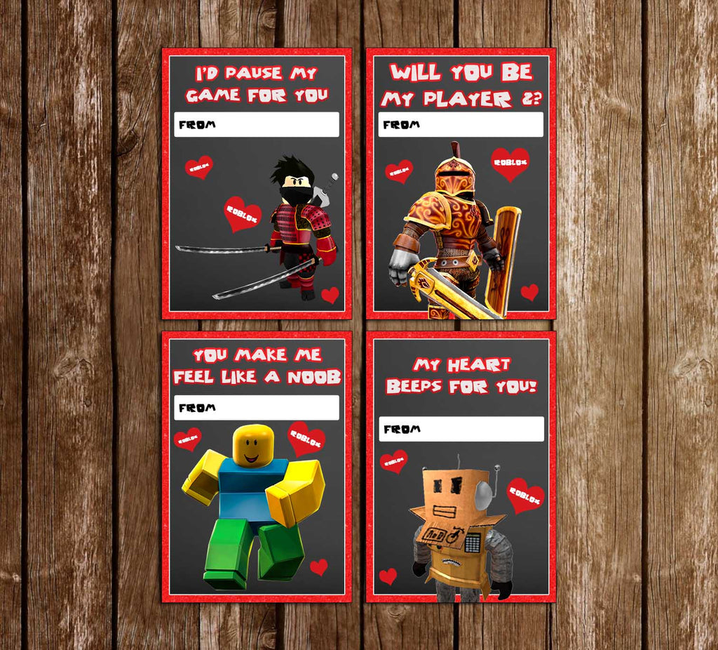 Roblox Valentine Card