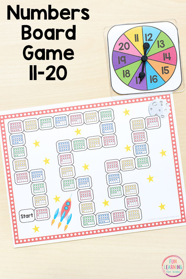 numbers 11 20 math pack for kindergarten math centers fun learning