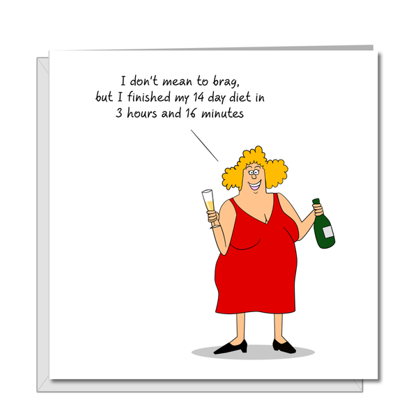 Funny Birthday card for Girl Friend Wife Mum - 40th 50th 60th Birthday ...