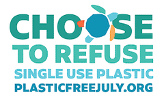 zero waste july choose to refuse single use plastic