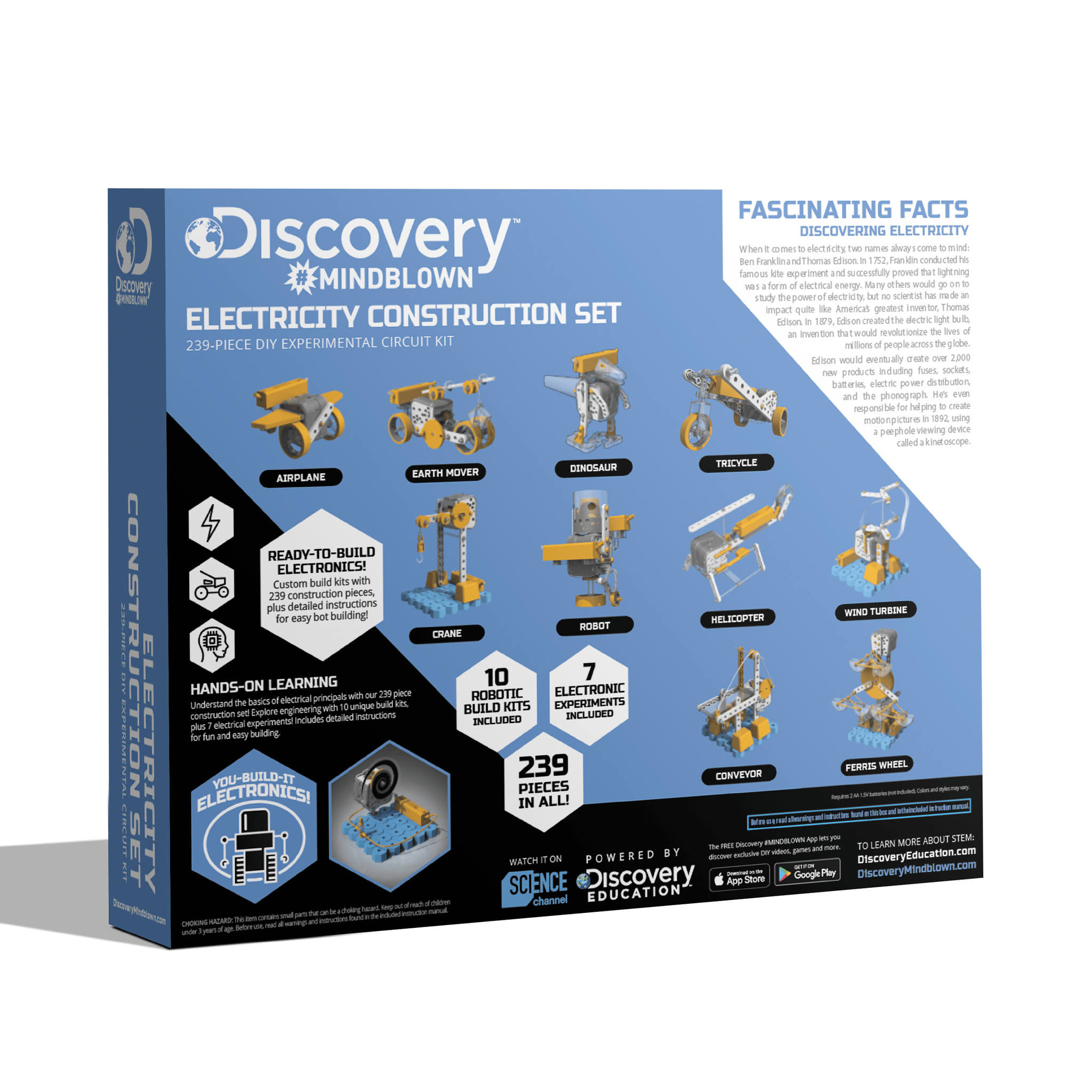 discovery mindblown electricity construction set