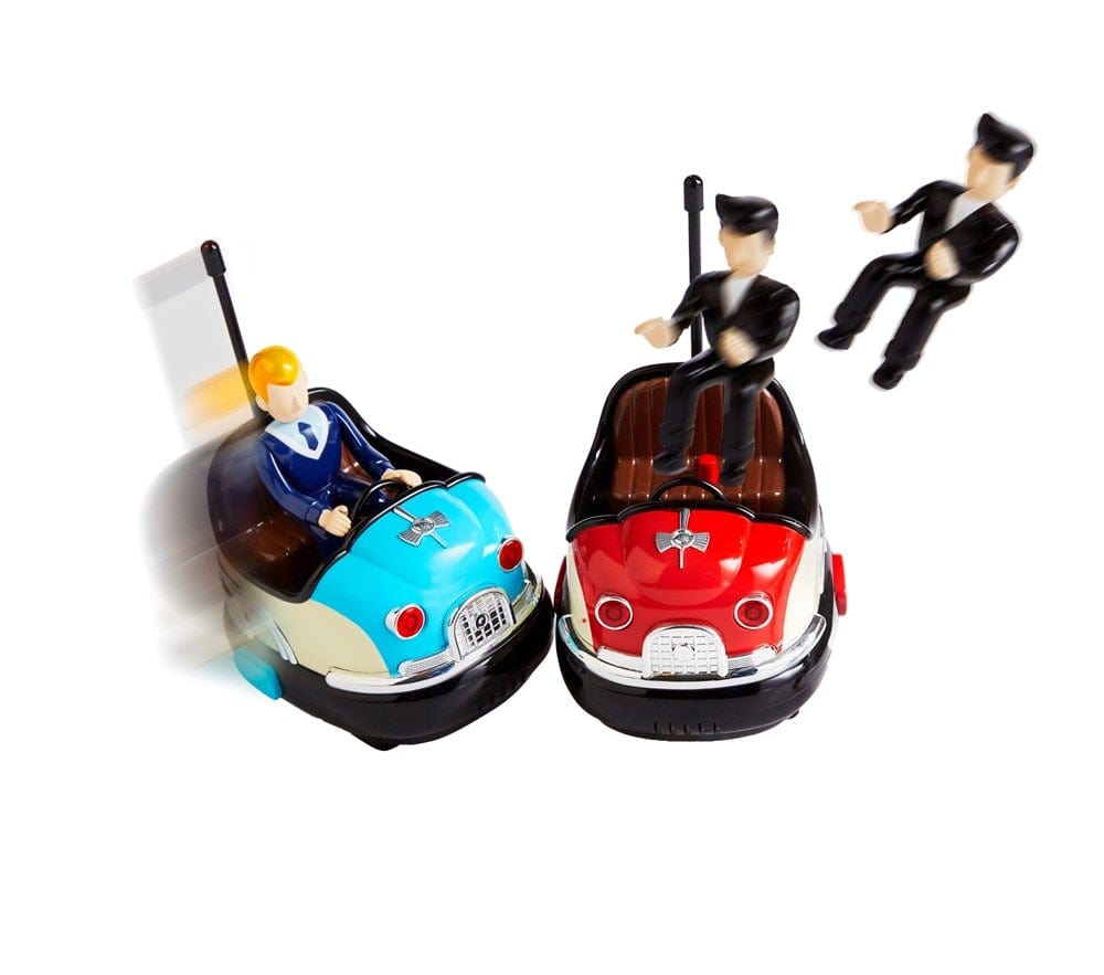 fao schwarz nostalgic model remote control bumper car set