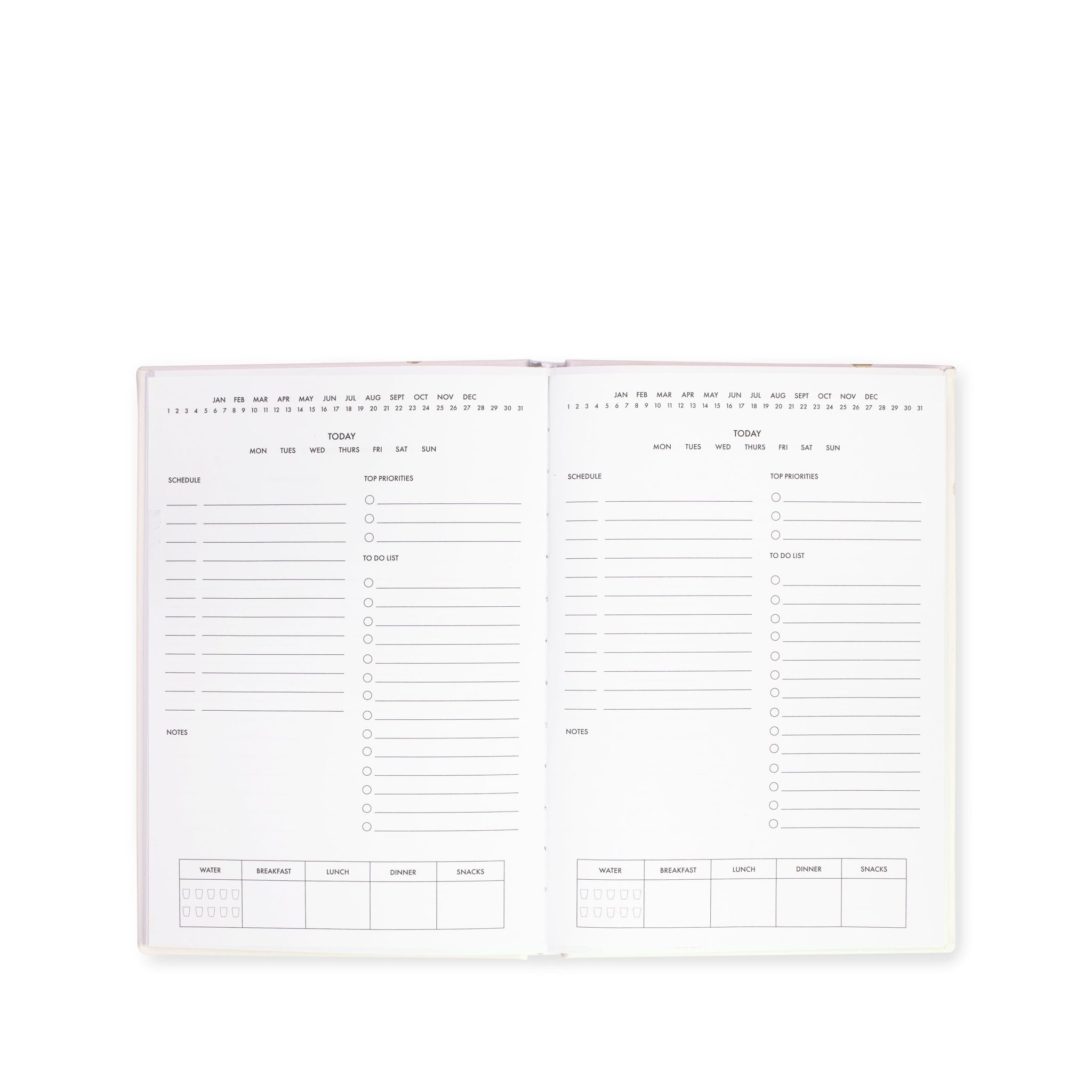 Kate Spade New York Gold Dots Daily to-do Planner - Outliving