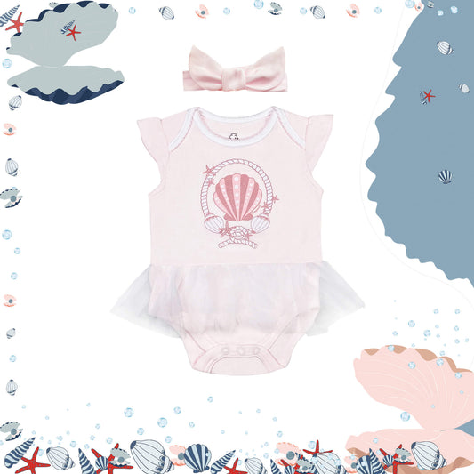 Pearly Shine Romper Dress from Little BB Love - Stylish and Comfortably Soft Baby Clothing Store