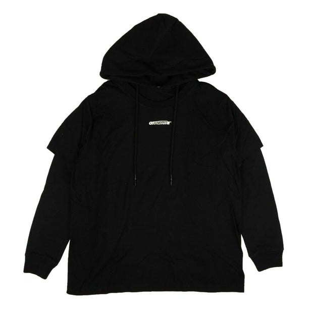 OFF-WHITE C/O VIRGIL ABLOH Black Worker Double Hoodie – Bluefly