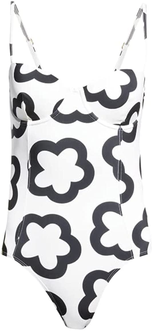 Tory Burch Women's Printed Underwire One-Piece Swimsuit, The Flower Fr –  Bluefly