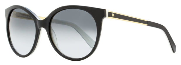 Kate Spade Oval Sunglasses Amaya/S S0TF8 Black/Gold/White 53mm – Bluefly