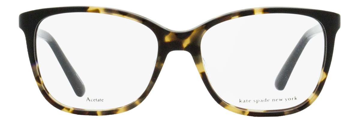 Kate Spade Square Eyeglasses Karlyn 086 Havana/Black 51mm – Bluefly