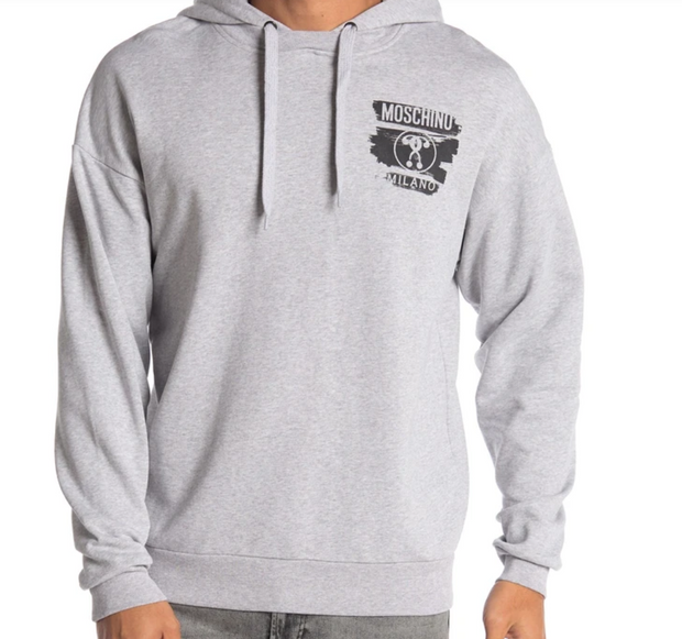 moschino grey hoodie