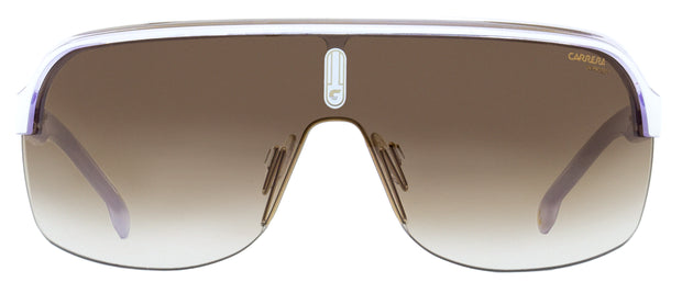 Carrera Shield Sunglasses TopCar 1/N P9UHA White/Crystal 99mm – Bluefly