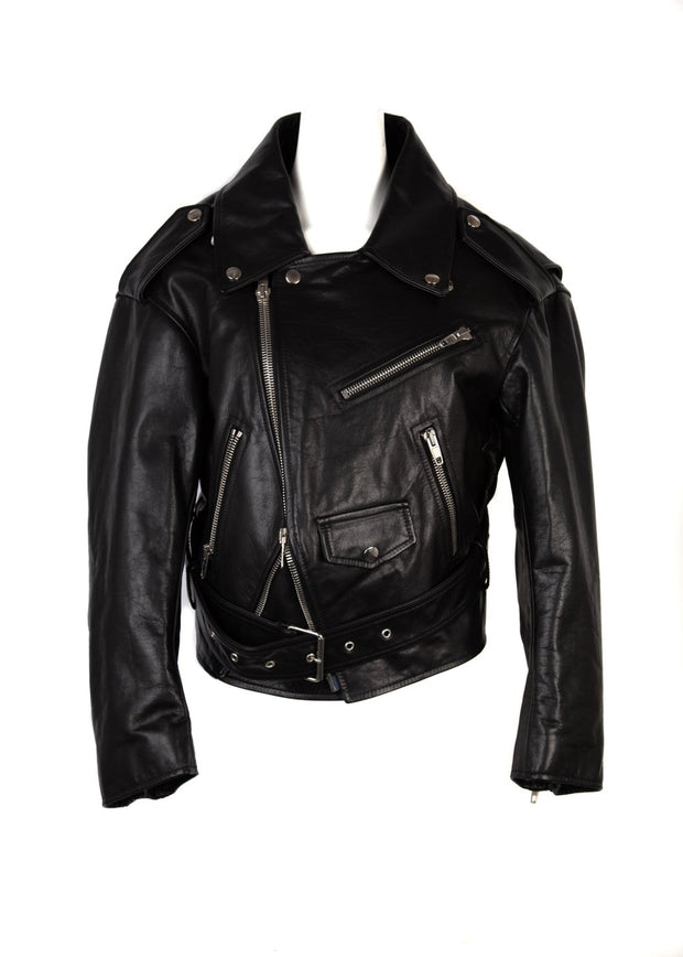 balenciaga womens leather jacket