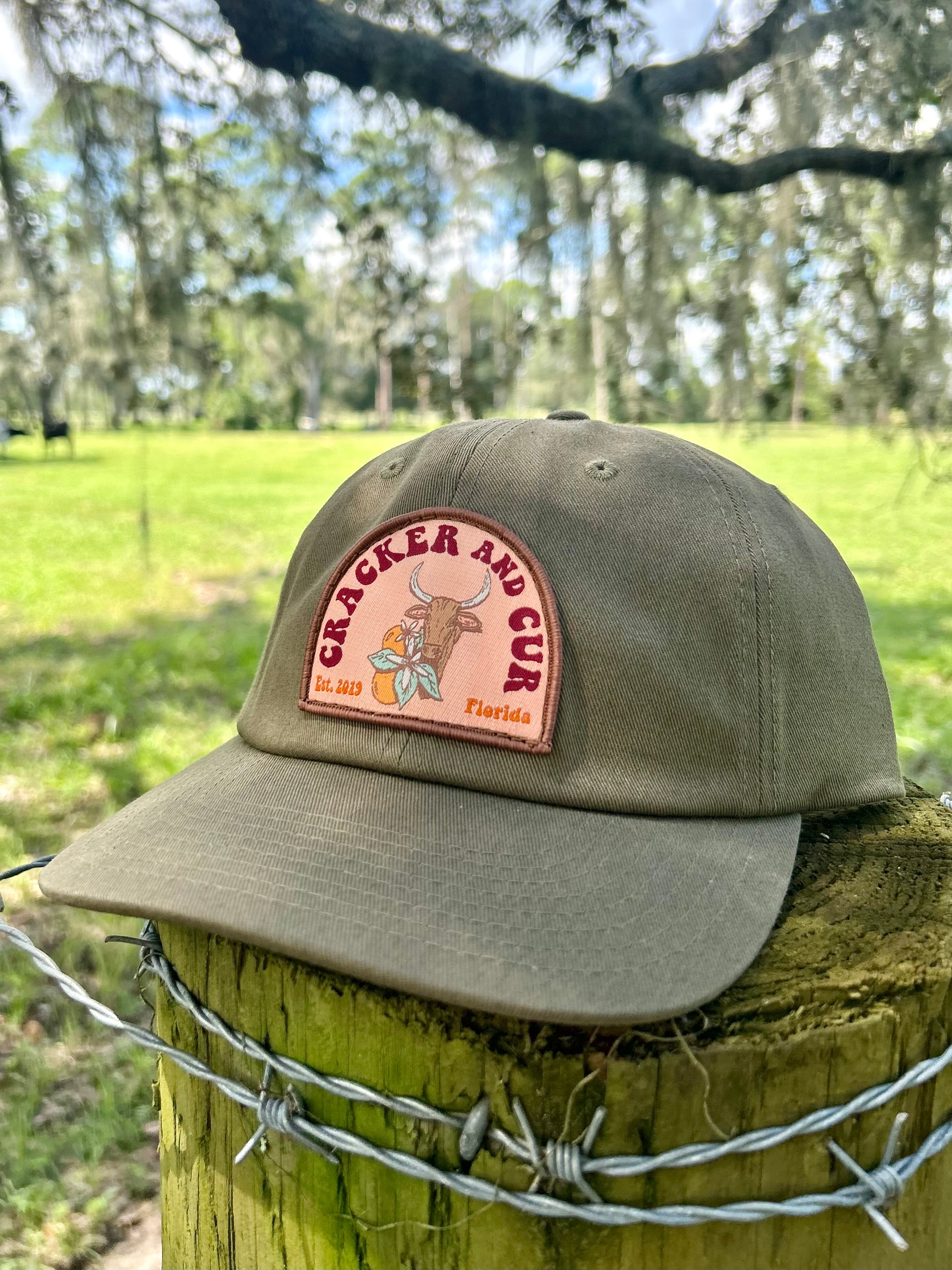 *SALE* Orange Blossom Patch Hat - Loden