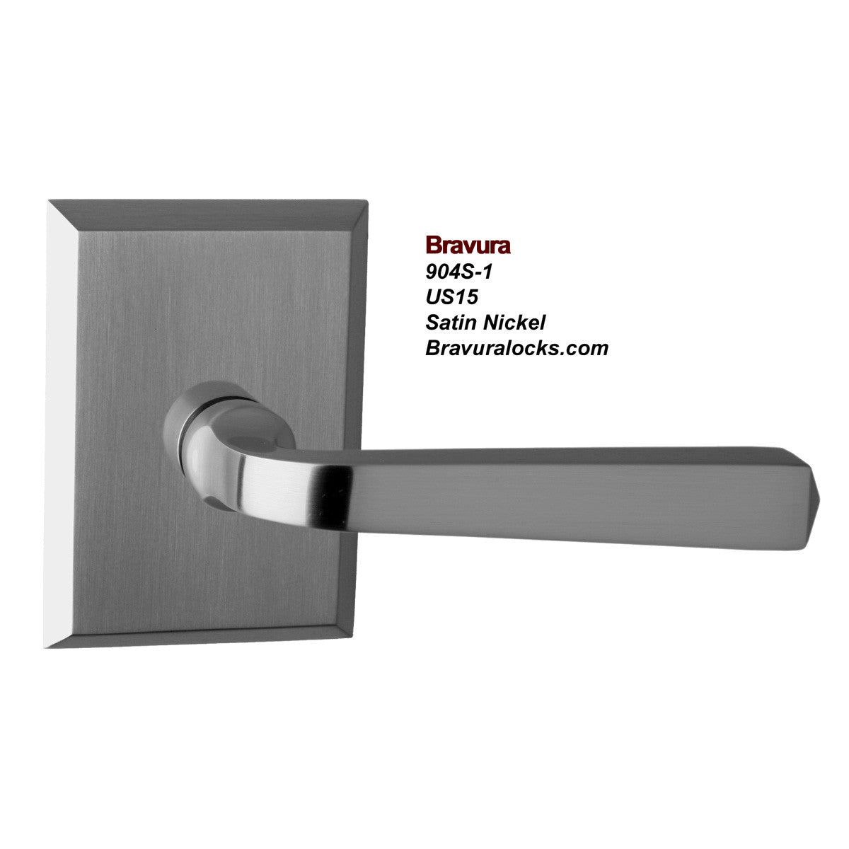 Bravura 904s 1 Rusticointerior Door Lock Lever