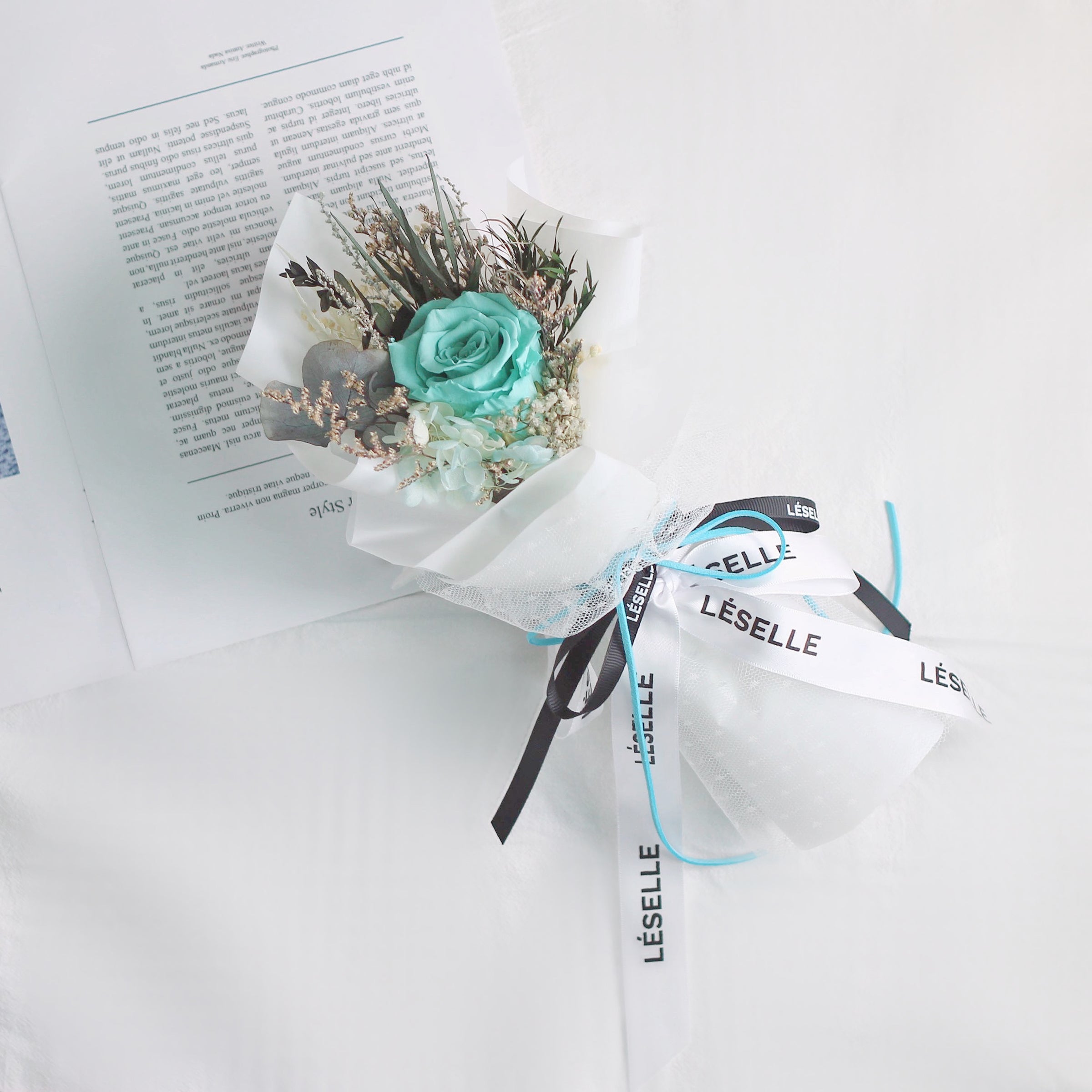 tiffany blue bouquet