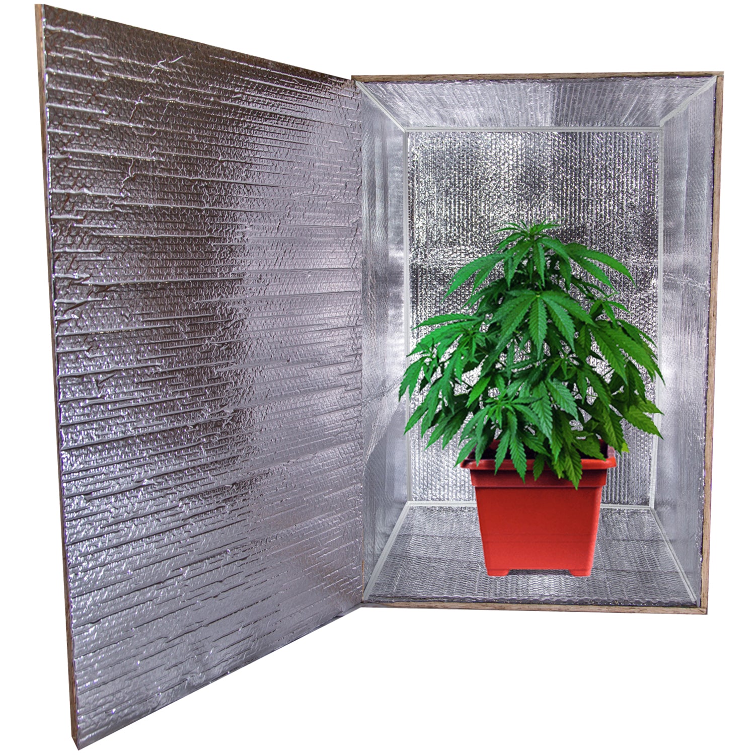 Cannabis Diy Reflective Thermal Foil Insulation Kit For Personal